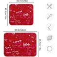 thumbnail image 3 of GZHJMY Love Letter Dish Drying Mat for Kitchen Counter,Super Quick Absorbent Composite Sponge Dish Drying Pad,Heat Resistant Non-Slip Rack Tableware Mat (18x24Inch)for Dishes Coffee Machine Dish Rac, 3 of 7