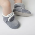 thumbnail image 5 of BJUTIR Kid Boots Baby Boys Girls Soft Plush Snow Boots Warm Cotton First Walkers Shoes, 5 of 9