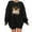 Black, variant on PATLOLLAV Sweater for Women,Women's Thanksgiving Print Loose Long Sleeve Blouse Round Neck Casual Tops Sweatershirt