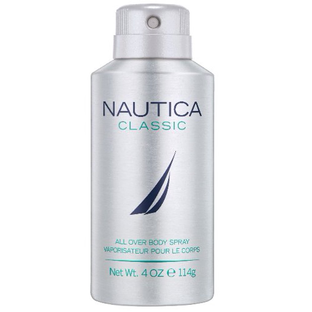 Nautica Body Spray, Classic, 4 Fluid Ounce
