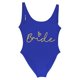 thumbnail image 1 of MKLEKYY Trajes De Baño Mujer Short Women Fashion Letter Print Piece Swimsuit Sexy Bikini Swimwear Bathing Sleeveless Backless Swimsuit 2660, 1 of 4