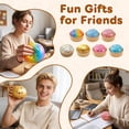 thumbnail image 3 of Glitter Dumpling Squishy,Dumpling Squishies,Glitter Dumpling Mystery Box,Colorful Dumpling Stress Balls Fidget,Jumbo Squishy Toys with Steamer Box Suitable for Adult use in Offices (Glitter Pink), 3 of 10