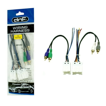 Infinity Wire Harness DNF Amp Integration Aftermarket Wiring Harness for Select Nissan and Infinity Vehicles (70-7551) - 100% Copper Wires!… ()