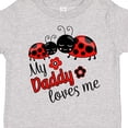thumbnail image 4 of Inktastic My Daddy Loves Me with Cute Ladybugs Boys or Girls Toddler T-Shirt, 4 of 5
