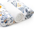 thumbnail image 2 of South Shore DreamIt 3-Piece Muslin Baby Bedding Set Crib Blue, 2 of 7