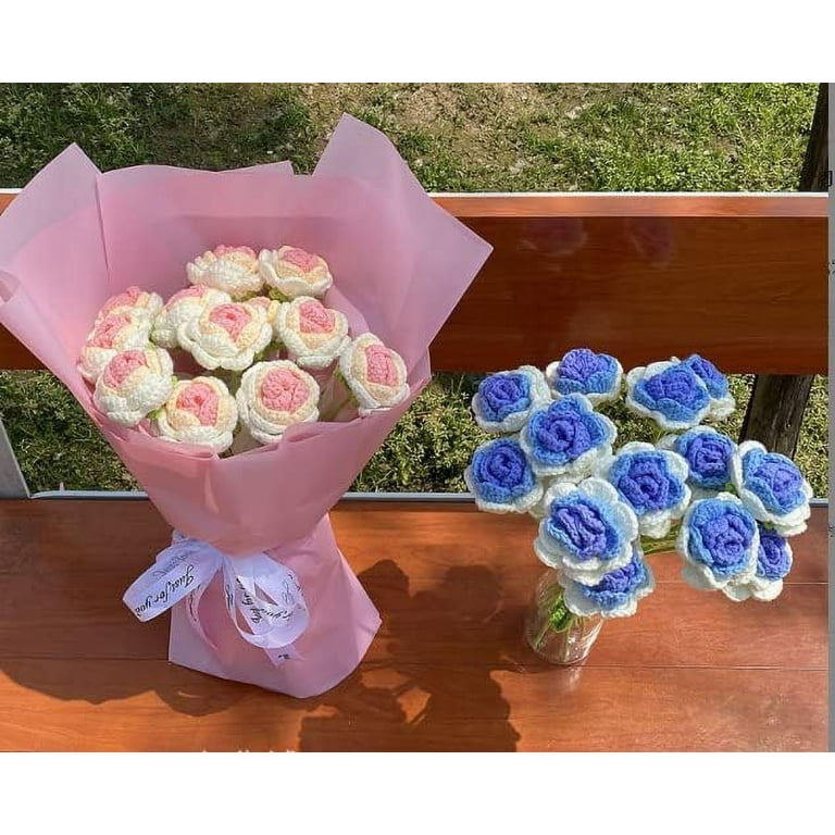 LED Non Woven Holding Flowers Handmade Flower Rose Bouquet For Gift  Handmade Felt Roses Bouquet Diy Fabric Craft Material Kit 1 Eb9Q# From  Chanyankui, $30.69