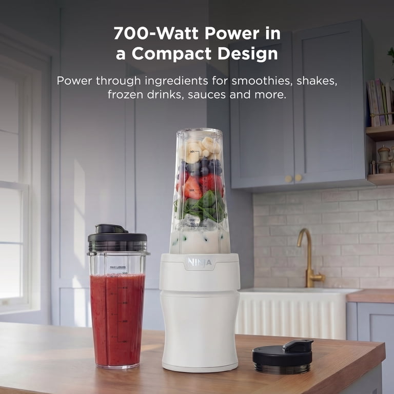 Ninja Nutri-Blender 20-Oz Personal Blender, (2) 20-Oz Dishwasher