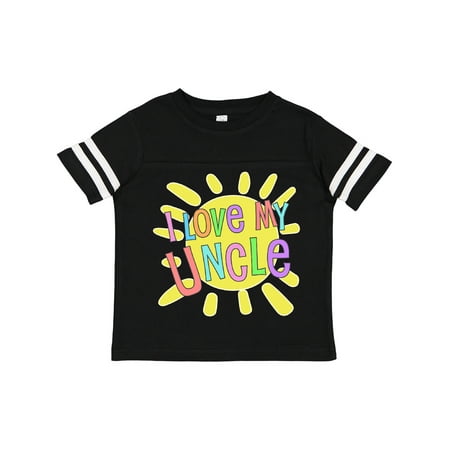 

Inktastic I Love My Uncle- Sun and Rainbow Letters Boys or Girls Toddler T-Shirt
