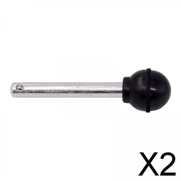 2x Pin de Pila de Pesas, Repuesto de Pila de Pesas, Piezas de Dispositivos de Fitness, Pin Selector Multifunción de Acero Inoxidable, Pin de Peso, Pin 2 piezas
