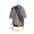 thumbnail image 2 of Kurt Adler Tan and Green Eagle Scout Christmas Ornament, 2 of 2
