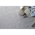 thumbnail image 5 of Exquisite Rugs Bali Indoor/Outdoor Handmade Flatweave P.E.T. Yarn Silver/Gray Area Rug, 5 of 9