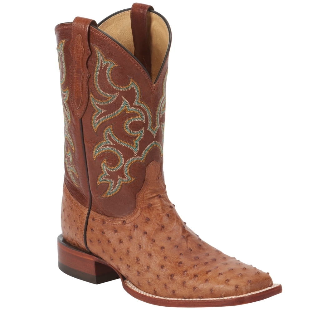 Justin Boots Mens Truman 11 Inch Full Quill Ostrich Square  display picture 2