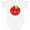 AA-White, variant on Smiling Apple Boys or Girls Baby Bodysuit