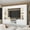 White, variant on KULAGAGA Modern Black TV Media Entertainment Center with Doors for Living Room