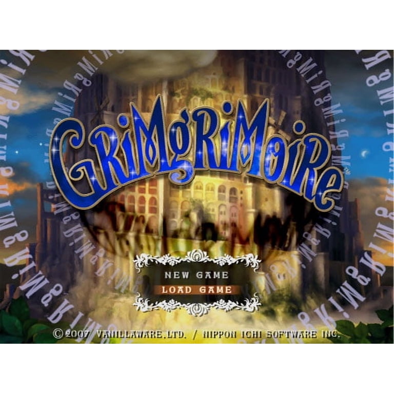Grim Grimoire, PlayStation 2, New & Sealed, Role-Playing Game