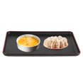 thumbnail image 1 of Bandeja de plástico acrílico rectangular de imitación de grano de madera para comida rápida, Hotel, hogar, restaurante Unbranded 3118200094912, 1 of 7