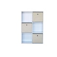 thumbnail image 2 of Proman Products 6 Cube Bookcase, White, 2 of 6