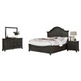 thumbnail image 1 of Rustic Gray Wood 4pc California King Bedroom Set, 1 of 10