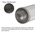 thumbnail image 3 of Unique Bargains 19mm 600 Grits Diamond Mounted Point Spherical Concave Head Bead Grinding Bit, 3 of 5