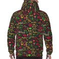 thumbnail image 7 of Wukai Doodle Barbeque 1 Print Men Hoodies Fleece Sweatshirts Long Sleeve Sweaters Pullover Fall Outfits Winter Clothes-XX-Large, 7 of 7