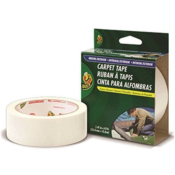 Duck Brand Carpet Tape - Multicolor - 5 Pack, 1-13/32 In x 42 Ft