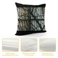 thumbnail image 4 of Happy Halloween Throw Pillow Cover, Inch Bat Black Cushion Case Decoration for Sofa Couch, 4 of 5