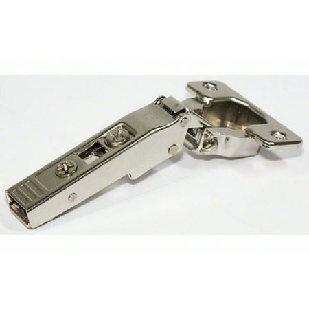 Nickel Screw Bell Blum 73T5550 CLIP Top Full Overlay Screw-On Cabinet Door Hinge with 120-Degree+ Opening Angle and Self Close Function ()