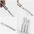 thumbnail image 5 of Raindrops Stainless Steel Fish Scaler with Comfortable Grip for Quick Scale Removal and Easy Cleaning Silver, 5 of 8