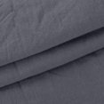thumbnail image 6 of Odeerbi Mens Cotton Linen Shirt Long Sleeve Stand-Up Collar Blouse Casual Solid Button Shirt Black, 6 of 8
