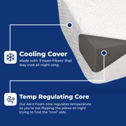 (2 pack) Pillow Cube Ice Cube Cooling Memory Foam Bed Pillow (1 Count)