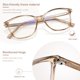 thumbnail image 3 of Gafas bloqueadoras de luz azul Madison Avenue para mujer, 3 of 6