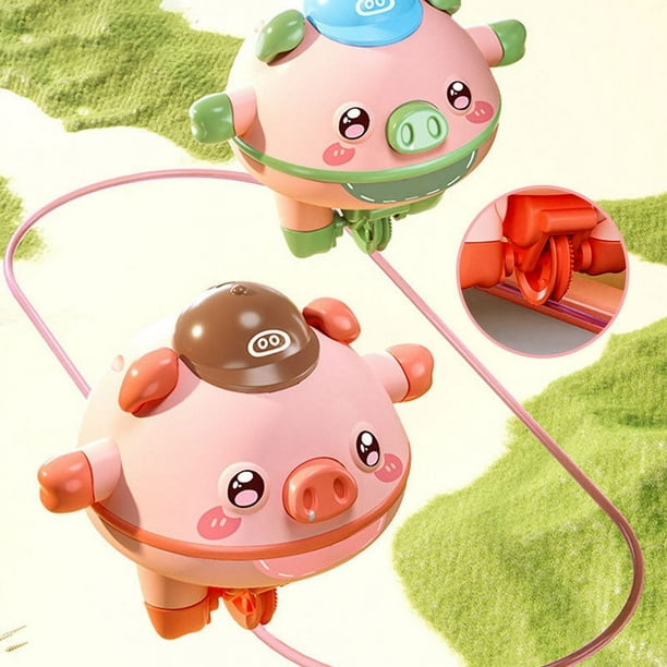 Fiudx Juguete de Cerdito Feliz, Coche de Equilibrio Interactivo, Giroscopio Educativo, Diseño de Plástico Seguro, Divertido Juego de Rompecabezas, Desarrollo de Habilidades Motoras, Juguete para Niño