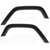 For 07-18 Wrangler JK Rear Fender Flare Wheel Opening Molding Trim Arch SET PAIR