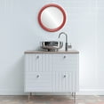 thumbnail image 4 of Pasadena Framed Mirror - Holiday Red, 4 of 6