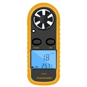 Digital Anemometer Wind-Speed Gauge Meter LCD Handheld Airflow Windmeter Thermometer