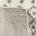 thumbnail image 4 of Well Woven Celeste Moroccan Area Rug, 3.92' x 5.25', Irresistibly Thick Shag Pile, Easy To Clean, 4 of 8
