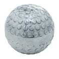thumbnail image 6 of DecMode Silver 4" Hammered Decorative Ball Aluminum Orbs & Vase Filler (3 Count), 6 of 12