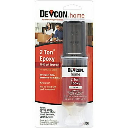 Devcon 31345 2 Ton Clear Epoxy, 25 ml