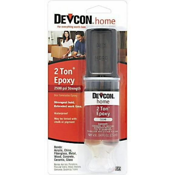 Devcon 31345 2 Ton Clear Epoxy, 25 ml