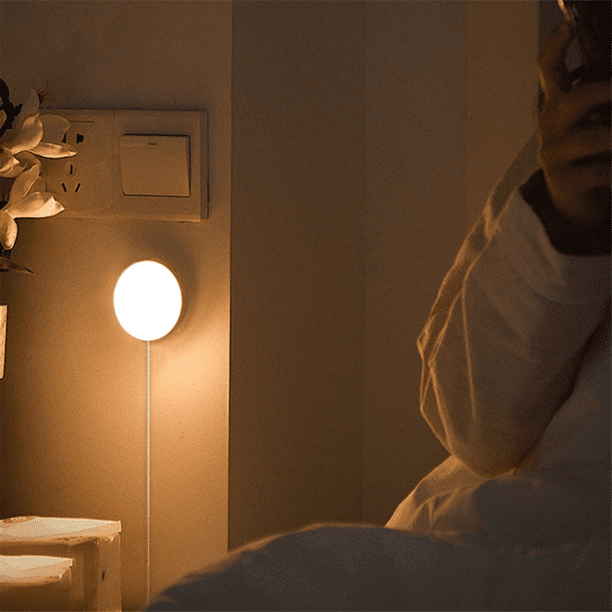 Lazycloud DIY LED Lamp Kit – Hardware Only (No 3D Printed Parts) – Customizable Lighting Project For Bedside, Decor, Or Gifts (White, Plastic Parts)