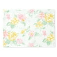 thumbnail image 3 of Martha Stewart Amber Floral Fabric Placemat Set 4-Pack, Pink/Yellow, 13"x17.5", 3 of 8