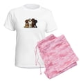 thumbnail image 6 of CafePress - Labradoodle Express Women's Light Pajamas - Women's Short Sleeve Print T-Shirt and Pants Light Cotton Pajama Set, 6 of 7