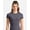 Charcoal, variant on TriDri TD653 Women's Luxe Fitted Tee-Black-S