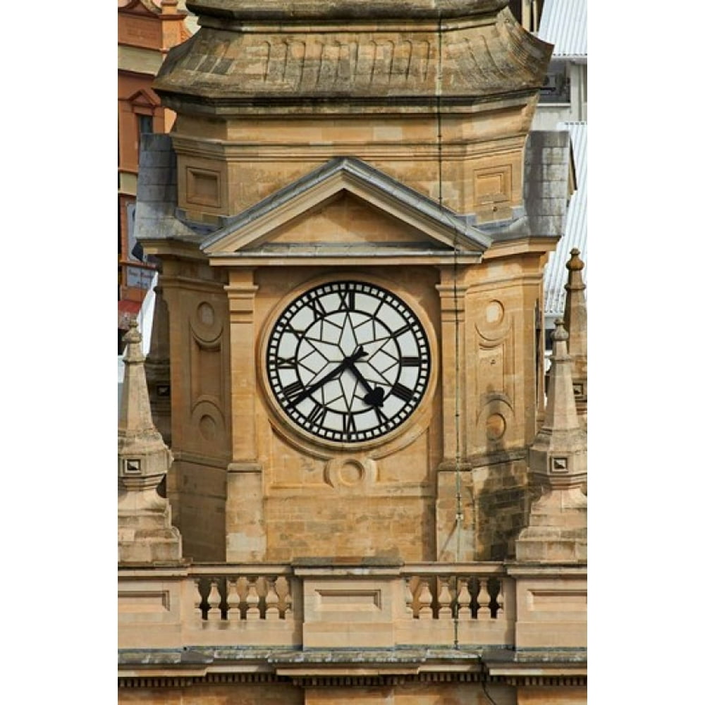 Clock Tower City Hall Cape Town South Africa Poster Print by David Wall