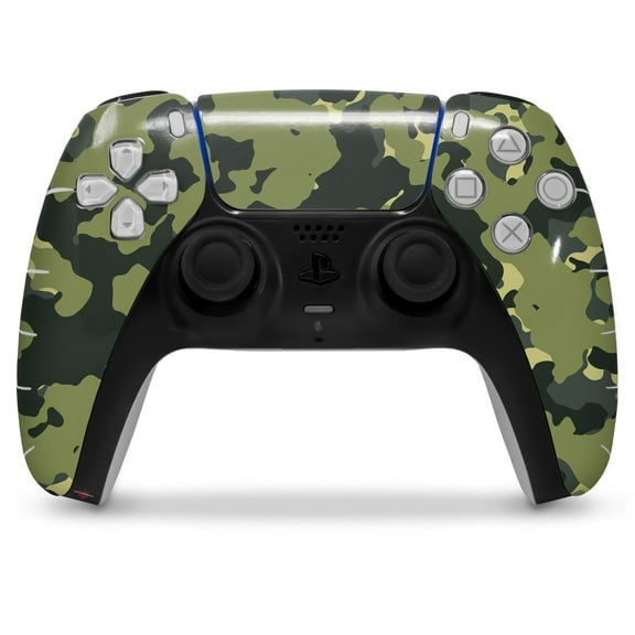WraptorSkinz Skin Wrap compatible with the Sony PS5 DualSense Controller WraptorCamo Old School Camouflage Camo Army (CONTROLLER NOT INCLUDED)