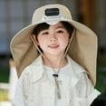 thumbnail image 4 of Langgg Solar Fan Cap Solution For Sun Protection And Cooling Comfort Waterproof Sunscreen Hat Men Summer green, 4 of 6