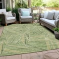 thumbnail image 6 of Addison Rugs Chantille Indoor/Outdoor Transitional Geometric Green Washable Rectangle Rug, 2'6" x 3'10", 6 of 6