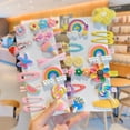 thumbnail image 1 of 28 Pcs Pinces à Cheveux pour Bébés Filles, Accessoires pour Cheveux Colorés et Mignons / Multicolore, 1 of 5