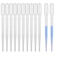 thumbnail image 1 of 10/100/300pcs 0.1oz Plastic Pipettes Disposable Eye Dropper Pipettes, Premium Graduated Pipettes Essential Oil Transfer For Makeup Tool, Science Class Crafting, DIY, 1 of 5