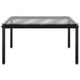 thumbnail image 5 of vidaXL 6 Piece Patio Lounge Set with Cushions Black PVC, 5 of 12